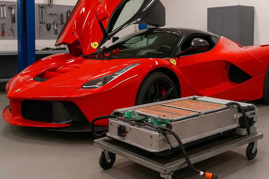 Ferrari Car Battery Repair in Dubai