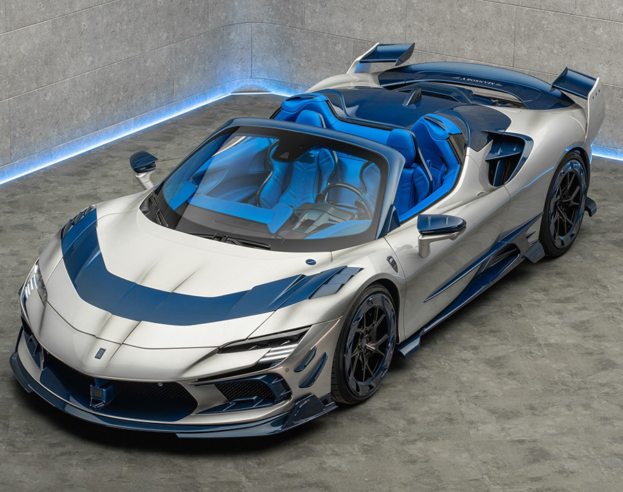 Ferrari's Performance with Premium Body Kit Services in Dubai