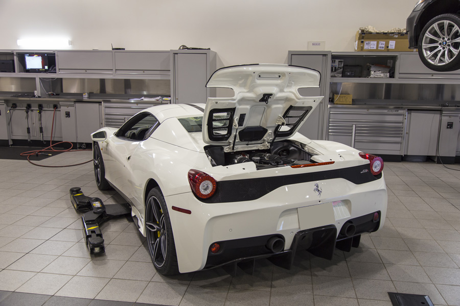 Ferrari Pre-Purchase Inspection Services in Dubai
